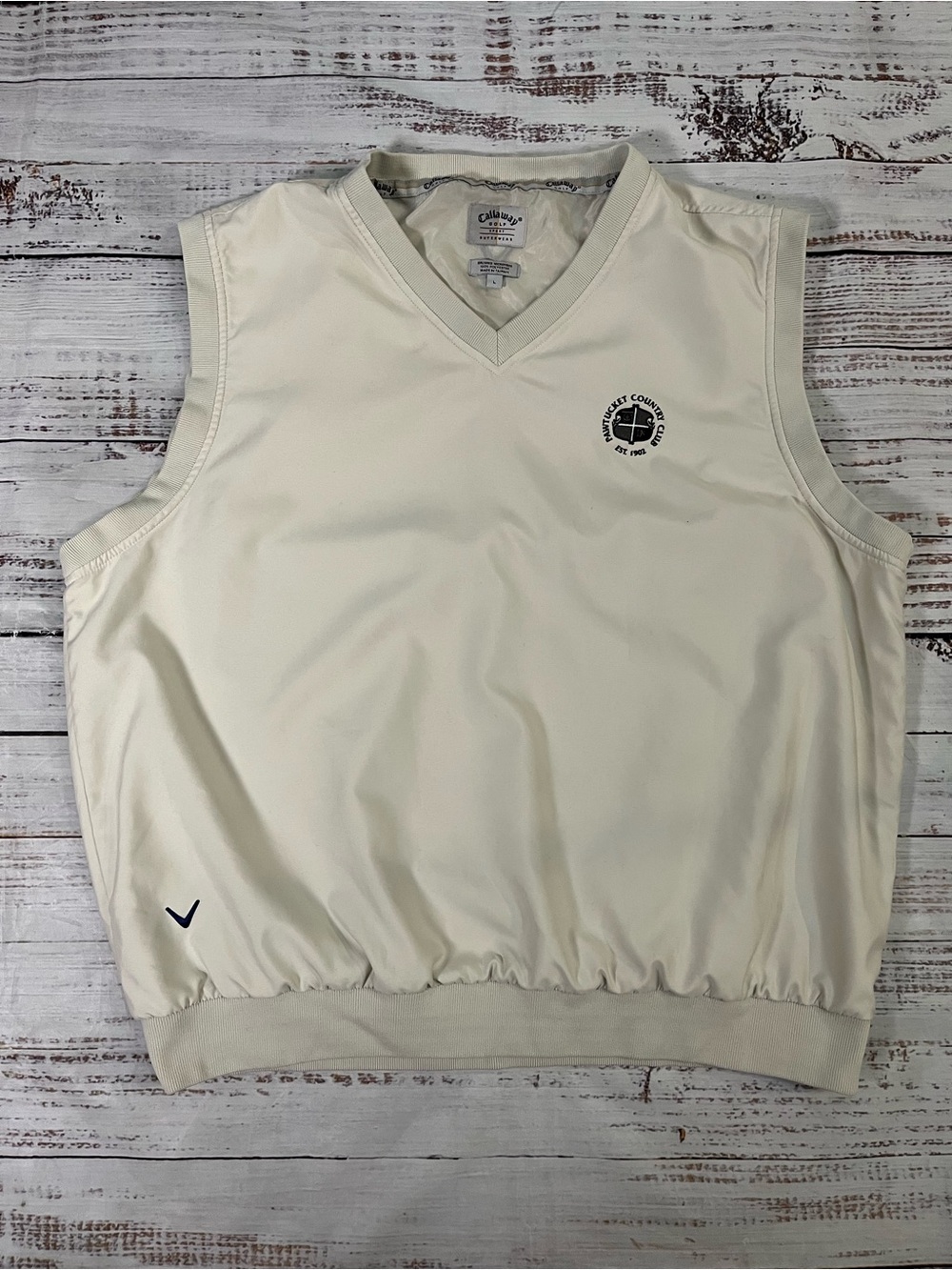 Callaway Golf Sport Outerwear Pawtucket Cntry Club V-neck Pullover Vest Men’s L